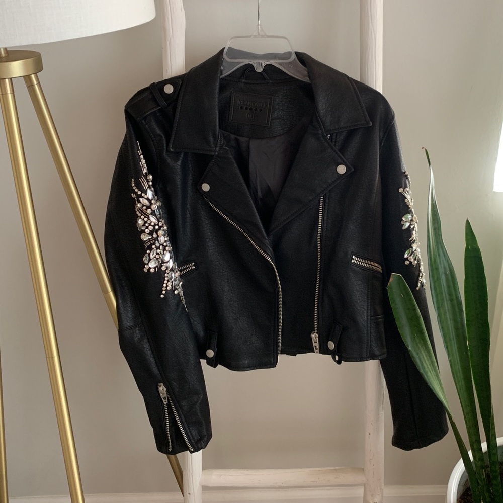 *Flash Sale*Rmvd Mon*OWO Vegan Leather Moto Jacket